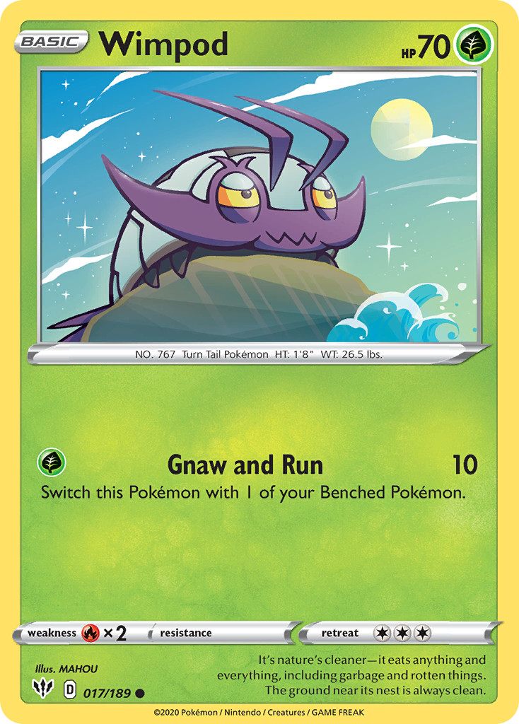 Darkness Ablaze Wimpod #17/189